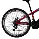Ver imagem 3 de Bicicleta Vikingx Freeride Aro 26 21 Vel Rosa/roxo Tuff25