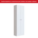 Ver imagem 7 de Armário Multiuso Genialflex Xangai 2 Portas Preto Fosco