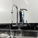 Ver imagem 2 de Torneira Cozinha Filtro Purificador Mesa Bancada Bica Móvel 1/4v Cromado Abs Luxo