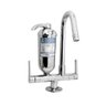 Torneira Cozinha Filtro Purificador Mesa Bancada Bica Móvel 1/4v Cromado Abs Luxo - 7