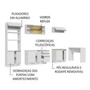 Ver mais imagens de Cozinha 315001 Com Armário, Balcão E Bancada Branco