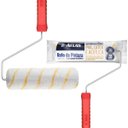 Ver imagem 5 de Rolo de Pintura Médio 15cm Lã Microfibra 10mm Antirespingo com Suporte | Atlas