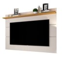Ver imagem 1 de Painel para Tv Vivare 1.8 Off White com Nature - Germai Móveis