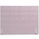 Ver imagem 3 de Cabeceira Cama Box Casal King 195 cm Roma W01 Suede Rosê - Lyam Lyam Decor