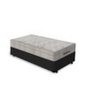 Cama Box Solteiro King + Colchão de Molas Ensacadas Ortobom Airtech 96cm Suporta até 150 Kg por - 1