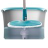 Mop Girátorio Cubo Microfibra Cabo Extensível Flashlimp - 8