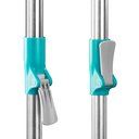 Ver imagem 6 de Mop Girátorio Cubo Microfibra Cabo Extensível Flashlimp