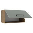 Ver imagem 5 de Armário de Cozinha Aéreo 60 cm 1 Porta Basculante Rustic/Cinza Agata Madesa