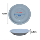 Ver imagem 5 de Kit Jogo 6 Xicaras Café/chá 200ml Cabo Prático C/ Pires - Porcelana Branca