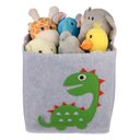 Ver imagem 1 de Cesto Organizador Dobrável Quarto Infantil Animais Brinquedo - Dinossauro