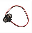 Ver imagem 1 de Clip Bateria 9v Tipo T Kit 10 Peças Conector Durável