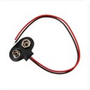 Ver imagem 1 de Clip Bateria 9v Tipo T Kit 10 Peças Conector Durável