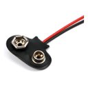 Ver imagem 2 de Clip Bateria 9v Tipo T Kit 10 Peças Conector Durável