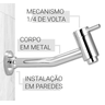 Torneira Link de Parede para Cuba de Banheiro - 7