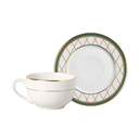 Ver imagem 1 de Cj 6 Xícaras de Chá com Pires Soldadinhos Filete Ouro