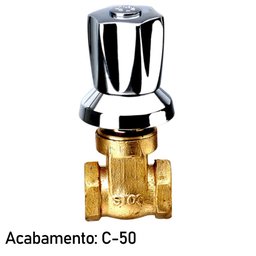 Registro de Gaveta 1509 C-50 Med 1/2 D Metais Sanitários - 5