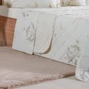 Ver imagem 4 de Kit Colcha King 200 Fios Estampada New 100% Algodão 260x280cm Organique