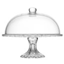 Ver imagem 2 de Boleira de Vidro Centro de Mesa com Tampa Diamond 31cm - Lyor