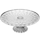 Ver imagem 3 de Boleira de Vidro Centro de Mesa com Tampa Diamond 31cm - Lyor