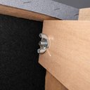 Ver imagem 3 de Cama Casal Box Base 137x187 Desmontável Tecido Premium 100% Madeira - Nova Cama