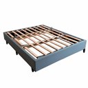 Ver imagem 4 de Cama Casal Box Base 137x187 Desmontável Tecido Premium 100% Madeira - Nova Cama