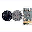 Ver imagem 4 de Relógio de Parede Cinza Tradicional Silencioso 30cm