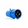 Plugue Macho Industrial 3p+t 32a 220v Azul N4279 Steck - 4