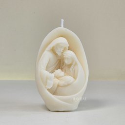 Vela Decorativa Sagrada Família 75g - 2