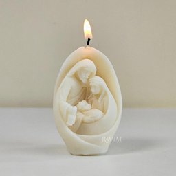 Vela Decorativa Sagrada Família 75g - 1