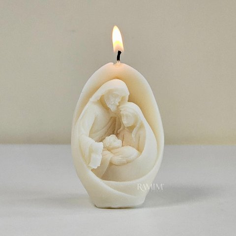 Vela Decorativa Sagrada Família 75g