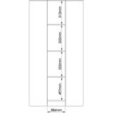 Ver imagem 4 de Guarda Roupa Modulado Canto Oblíquo 1 Porta Requinte+ 100% MDF Cinza/Duna Line/Branco