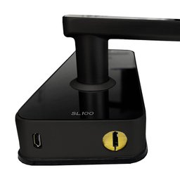 Fechadura Eletrônica Smart Lock Embutida Preta SL100 Papaiz - 5