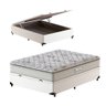 Box Baú Viúva Branca + Colchão Espuma D33 Probel GuardaCostas Proevidence Plus  - 1