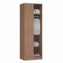 Ver imagem 2 de Guarda Roupa Modulado Canto Reto 1 Porta Requinte+ 100% MDF