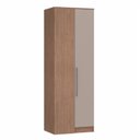Ver imagem 1 de Guarda Roupa Modulado Canto Reto 1 Porta Requinte+ 100% MDF