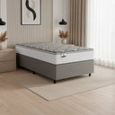 Ver imagem 2 de Colchão Solteiro Molas com Pillow Max Force Branco/Cinza Inducol