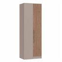 Ver imagem 1 de Guarda Roupa Modulado Canto Reto 1 Porta Requinte+ 100% MDF