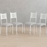 Kit 4 Cadeiras para Cozinha e Sala de Jantar 542.slp - 1