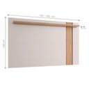 Ver imagem 2 de Painel Extensivel para TV ate 70 Polegadas Doha Off-White Matte Freijo
