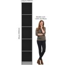 Ver imagem 3 de Guarda Roupa Modulado 1 Porta Requinte + 100% MDF