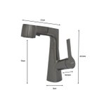 Ver imagem 2 de Torneira para Banheiro com Ducha Extensível Articulada Misturador Monocomando