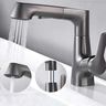 Torneira para Banheiro com Ducha Extensível Articulada Misturador Monocomando - 4