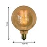 Kit 3 Lampadas Vintage Resistencia Carbono G125 40W 220V GMH - 3
