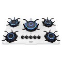 Ver imagem 2 de Cooktop Tripla Chama Itatiaia Itamaster 5 Bocas Vidro Temperado Branco Bivolt