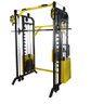 Multi Estação De Musculação Crossover Residencial + Smith Ahead Sports Amarelo e Preto - 1