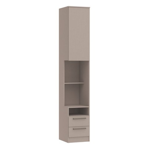Mesa de Cabeceira Modulada Reto 1 Porta 2 Gavetas Requinte+ 100% MDF