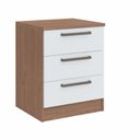 Ver imagem 1 de Mesa de Cabeceira Modulada 3 Gavetas Requinte+ 100% MDF