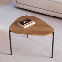 Ver imagem 6 de Mesa de Centro Organica Pe Metal Preto Hanover 28015 Artesano Hanover Preto