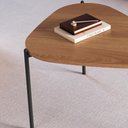 Ver imagem 2 de Mesa de Centro Organica Pe Metal Preto Hanover 28015 Artesano Hanover Preto