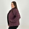 Jaqueta Blue Rose de Nylon Plus Size Feminina G4 Roxo - 2